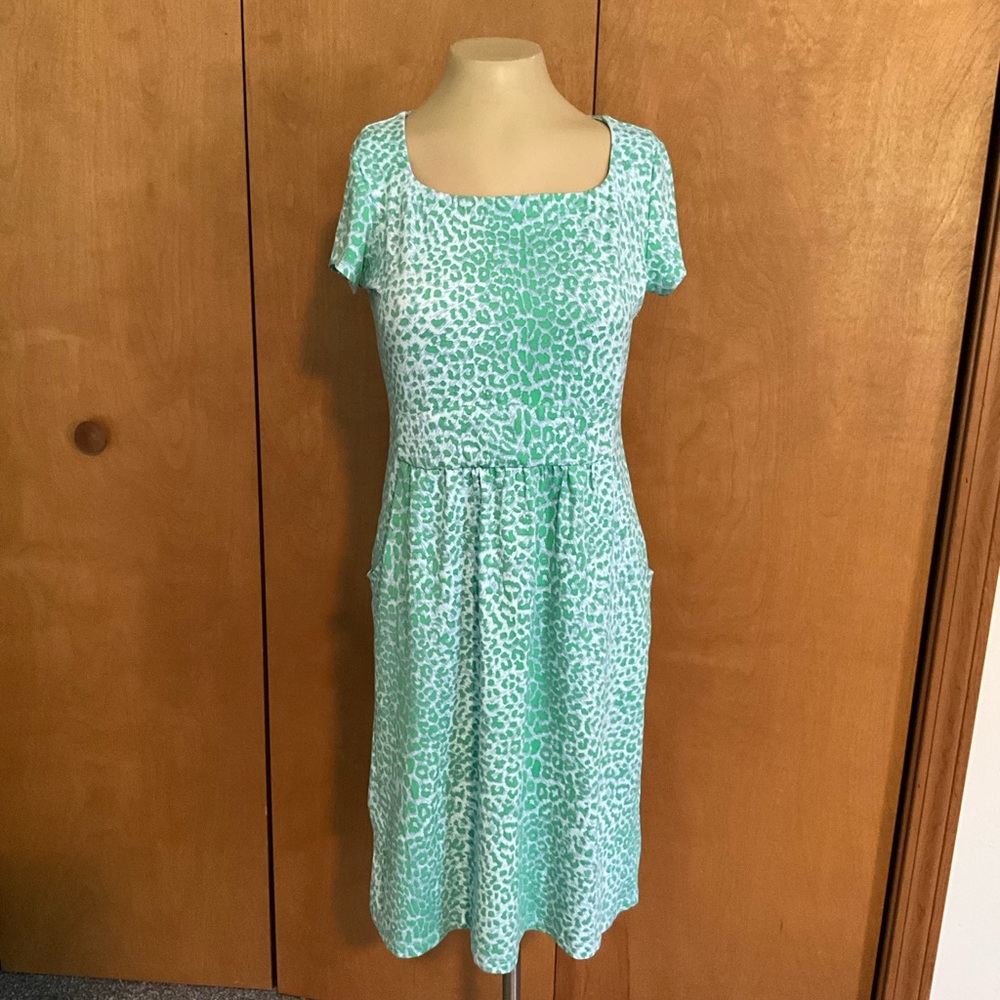 J McLaughlin Gathered waist dress MINT GREEN